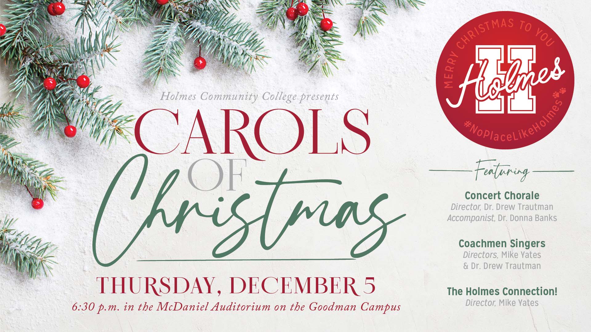 CarolsofChristmas 2024 tv event tiny