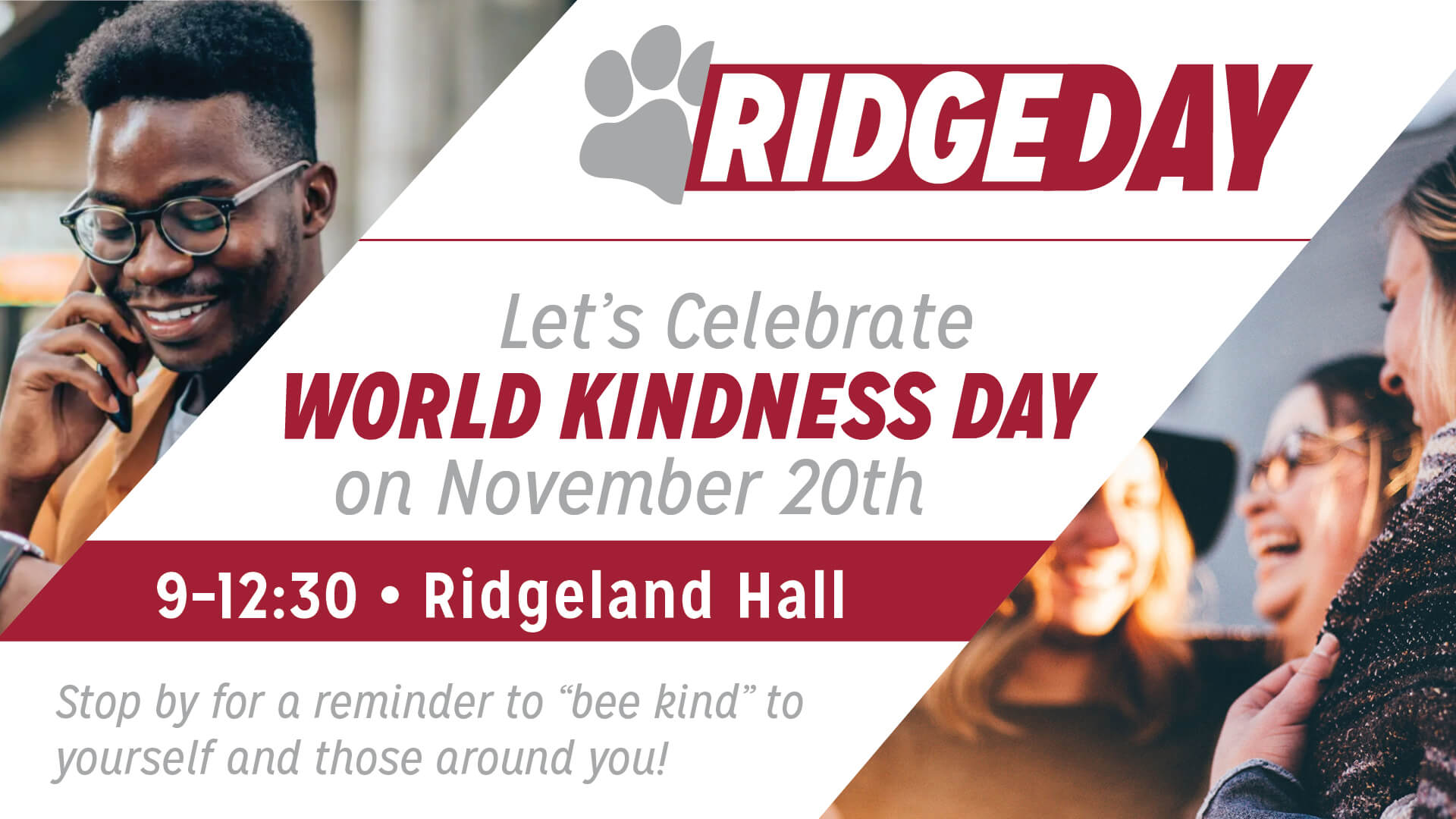 WorldKindnessDay RidgeDays event tiny