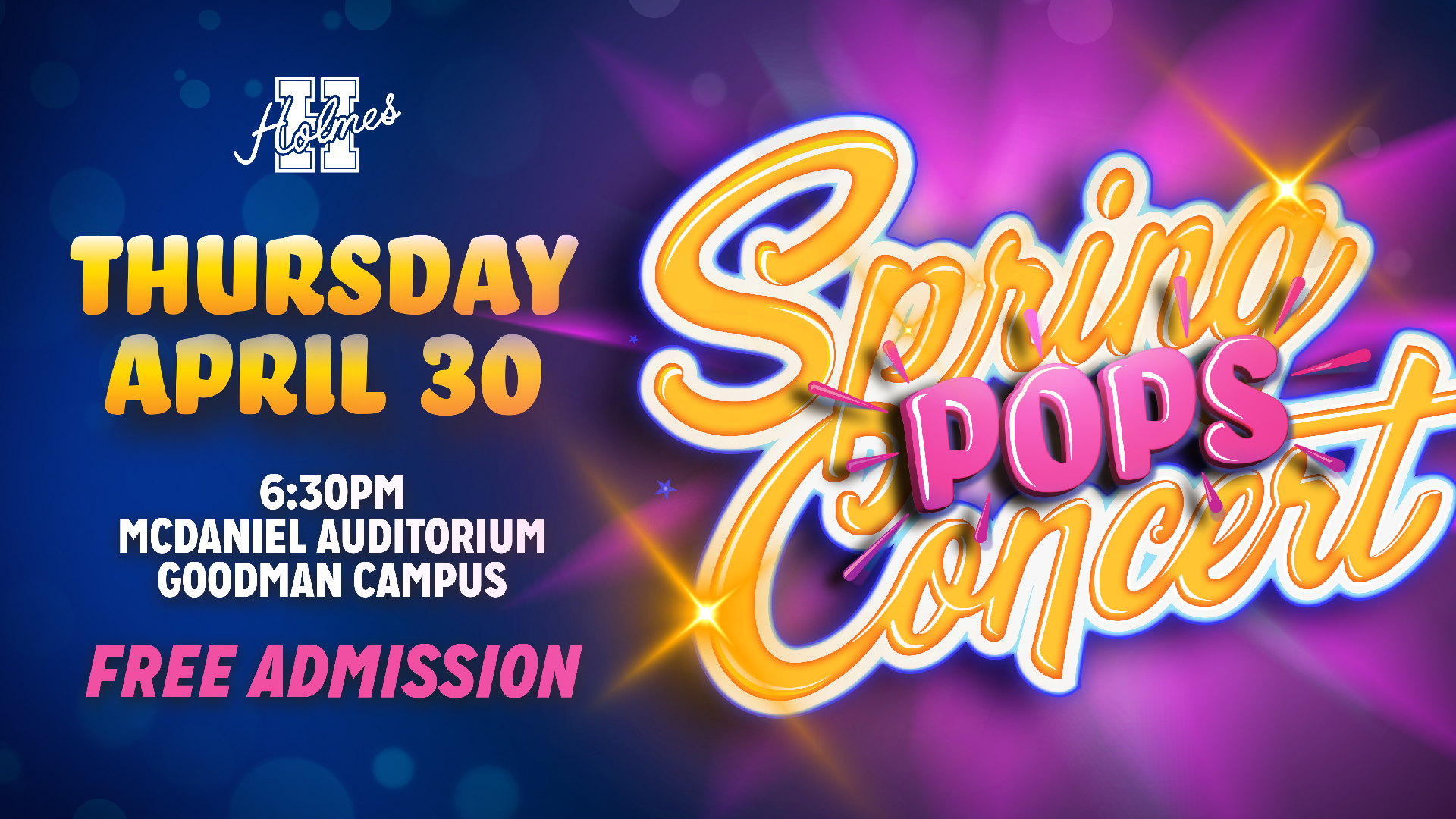 Spring Pops Digital Signage