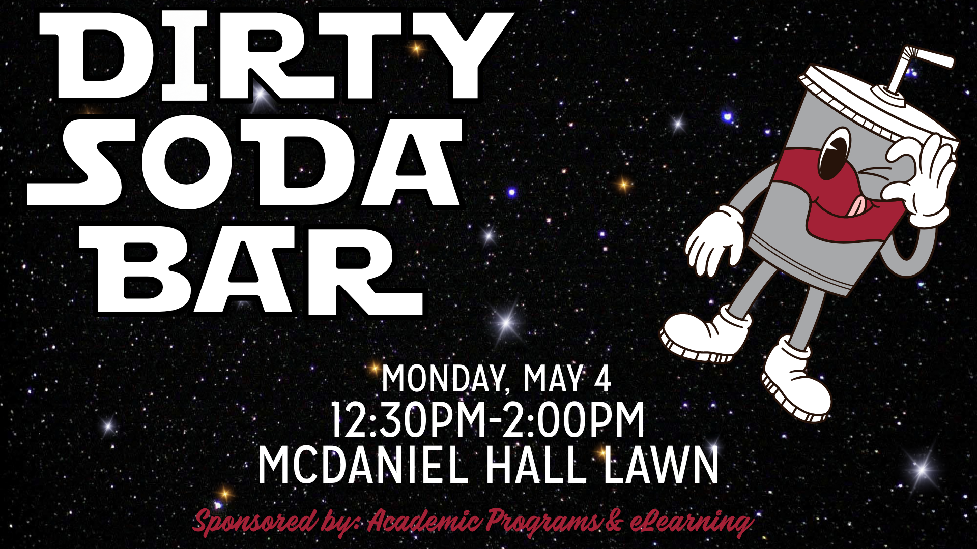Dirty Soda Bar TV Goodman